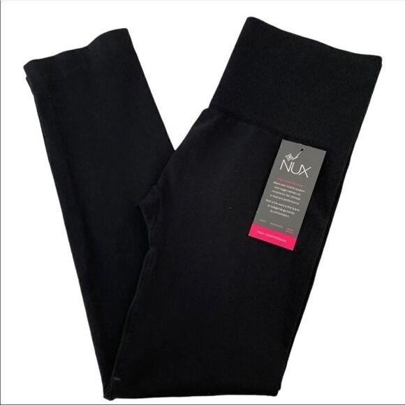 NUX black moderate compression leggings L - Picture 5 of 5